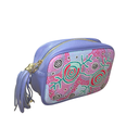 Italian Leather Clutch Bag – Hand-Painted by Jacob Sarra (Goreng Goreng)