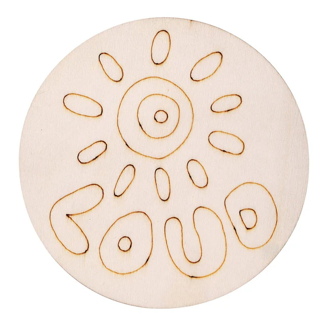 Wooden Coaster NAIDOC | Pack of 20