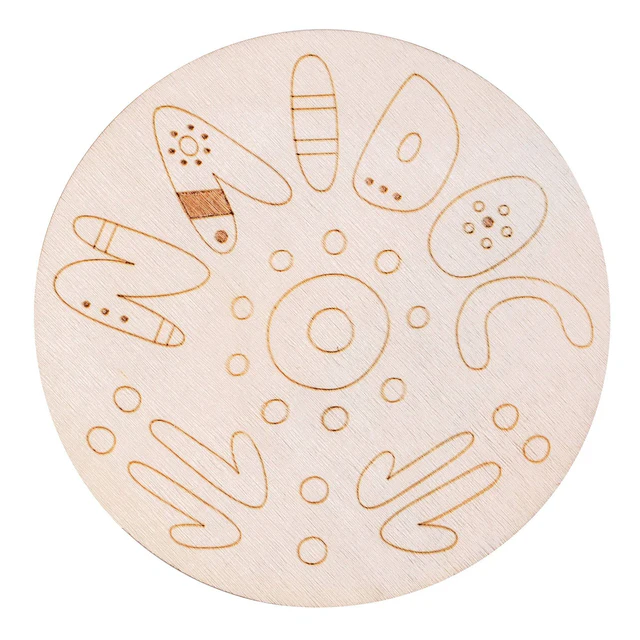 Wooden Coaster NAIDOC | Pack of 20