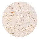 Wooden Coaster NAIDOC | Pack of 20