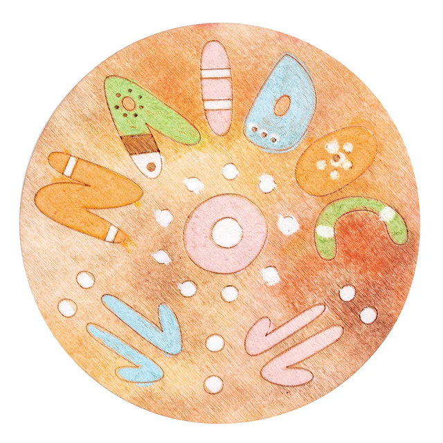 Wooden Coaster NAIDOC | Pack of 20