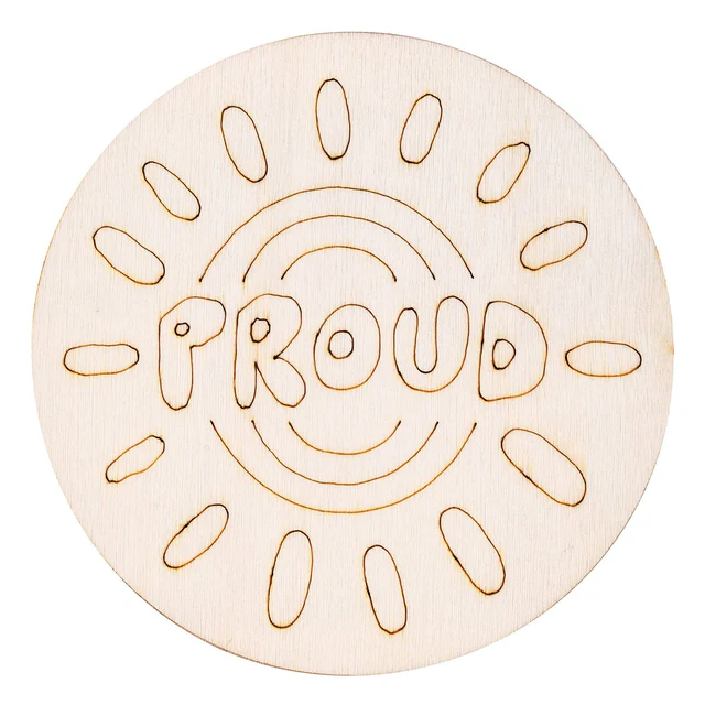 Wooden Coaster NAIDOC | Pack of 20