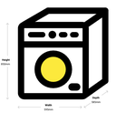 Haier HDHPS70LW1 7kg Heat Pump Dryer (White)