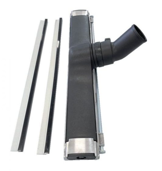 Cleanstar - 35mm Commercial Vacuum Cleaner Floor Tool With Reinforced Stainless Steel And Height Adjuster - 45cm Wide