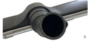 Cleanstar - 35mm Commercial Vacuum Cleaner Floor Tool With Reinforced Stainless Steel And Height Adjuster - 45cm Wide