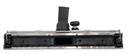 Cleanstar - 35mm Commercial Vacuum Cleaner Floor Tool With Reinforced Stainless Steel And Height Adjuster - 45cm Wide
