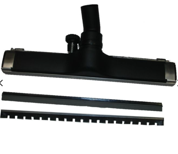Cleanstar - 51mm Commercial Vacuum Cleaner Floor Tool With Reinforced Stainless Steel And Height Adjuster - 45cm Wide