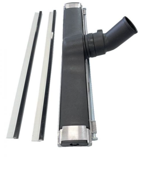 Cleanstar - 51mm Commercial Vacuum Cleaner Floor Tool With Reinforced Stainless Steel And Height Adjuster - 45cm Wide