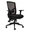 Breeze Mesh Ergonomic Chair — Black