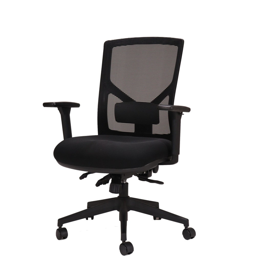 Breeze Mesh Ergonomic Chair — Black