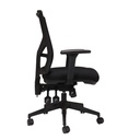 Breeze Mesh Ergonomic Chair — Black