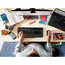 Logitech MK345 Wireless Keyboard and Mouse Combo — Black