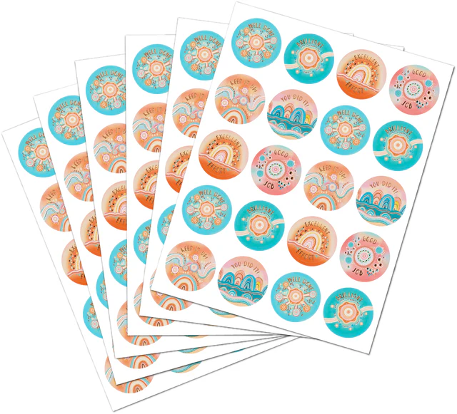Sacred Country Merit Sticker Book