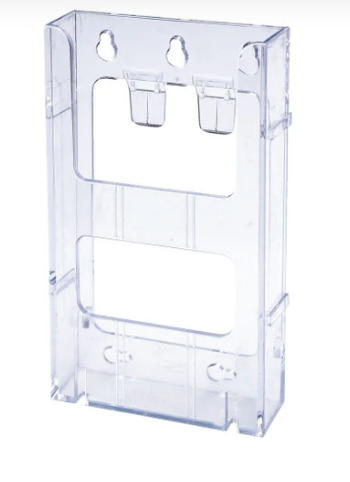 Deflecto Lit-Loc DL Brochure Holder – Clear