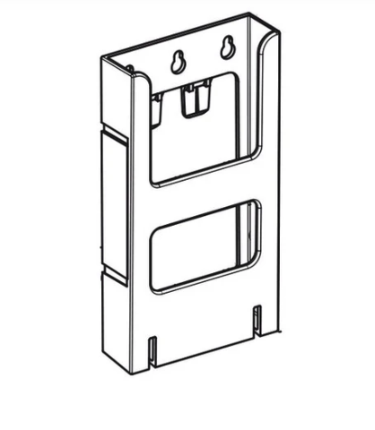Deflecto Lit-Loc DL Brochure Holder – Clear