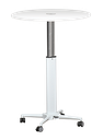 Height Adjustable Breakroom Table – Mobile Sit-to-Stand Collaboration Table