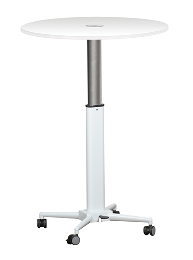Height Adjustable Breakroom Table (800 Dia Top)