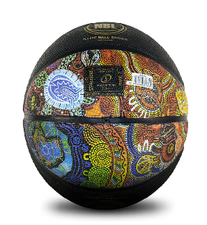 SPALDING NBL INDIGENOUS SIZE 7 OUTDOOR BASKETBALL