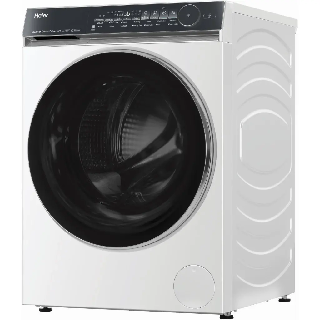 Haier 10kg 500 Series Front Load Washing Machine – White