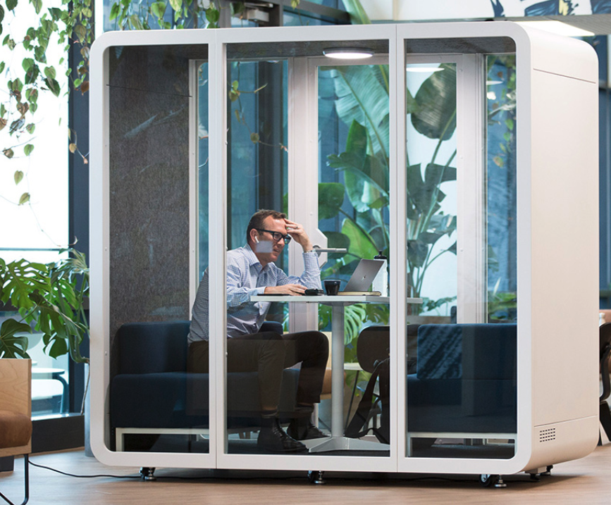 SilentPod Collab Acoustic Meeting Pod – 2–4 Person