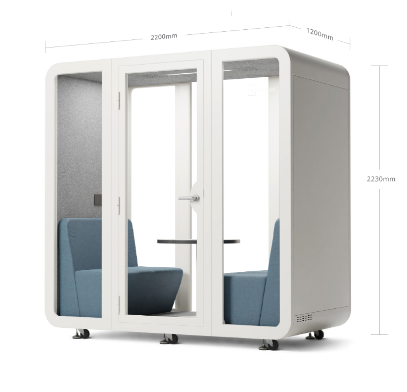SilentPod Collab Acoustic Meeting Pod – 2–4 Person