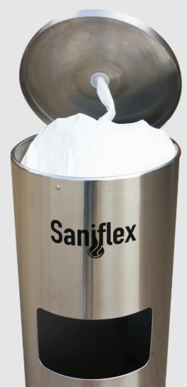 Saniflex - Stainless Steel Dispenser Witout Door