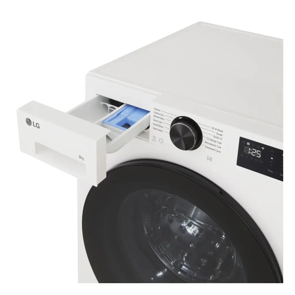 LG WX3-1208W Series 3 8kg AI Front Load Washer