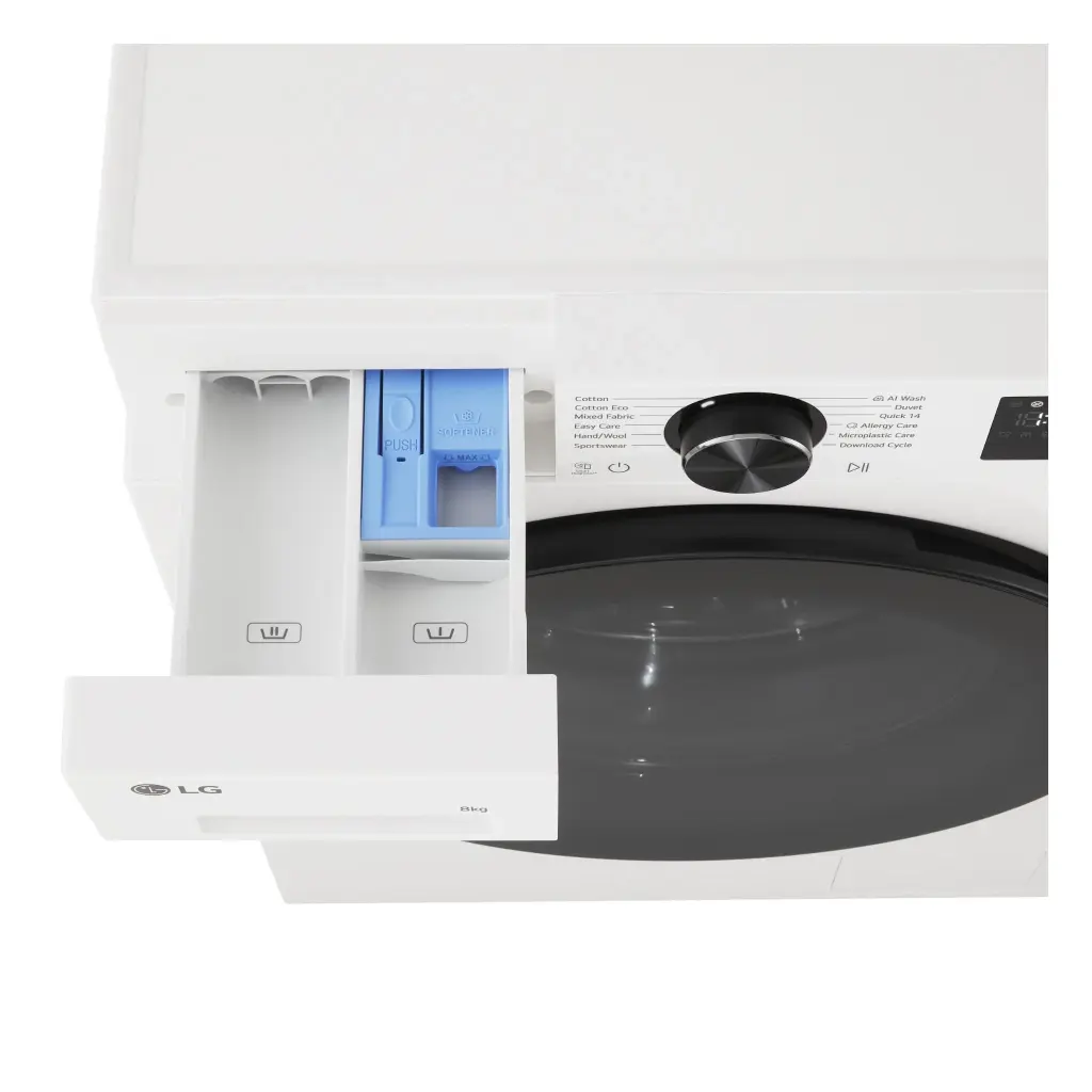 LG WX3-1208W Series 3 8kg AI Front Load Washer