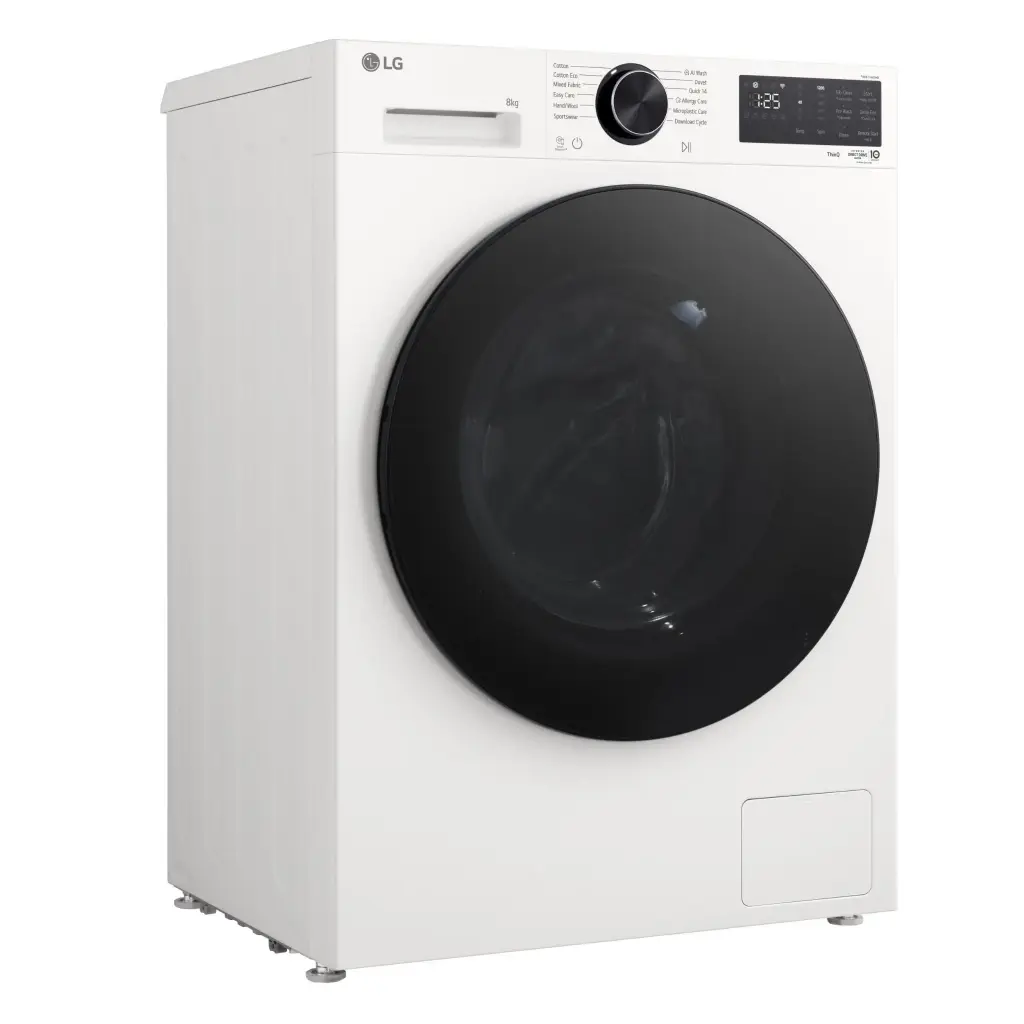 LG WX3-1208W Series 3 8kg AI Front Load Washer