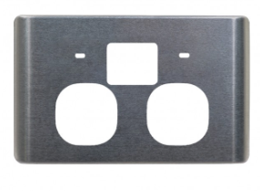 Trader Leopard 2 Gang Auto-Switched Power Point with Dual USB-A & USB-C (Kimaka)