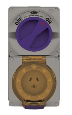 Trader Buffalo Chemical Resistant Combination Switched Socket – 10A 250V 3 Pin (Kimaka)