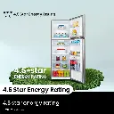 Hisense HRTF325S 326L Top Mount Fridge (Silver)