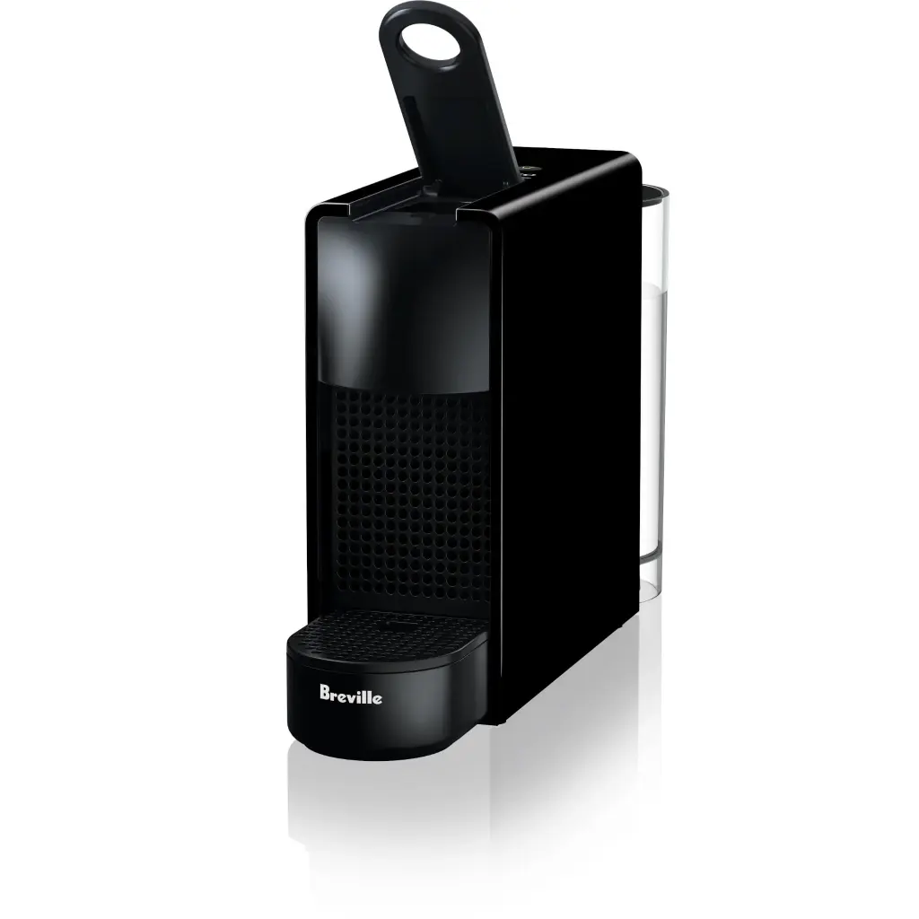 Breville Nespresso Essenza Mini Capsule Coffee Machine Bundle (Black)