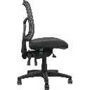 Rapidline Mirae Medium Back Mesh Chair (Black)