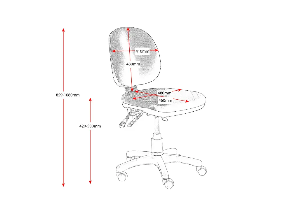 ET20 Medium Back Operator Chair