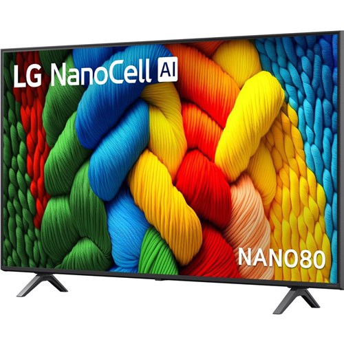 LG 55" NANO80A AI LED UHD 4K Smart TV (2025 Model) – 55NANO80ASA