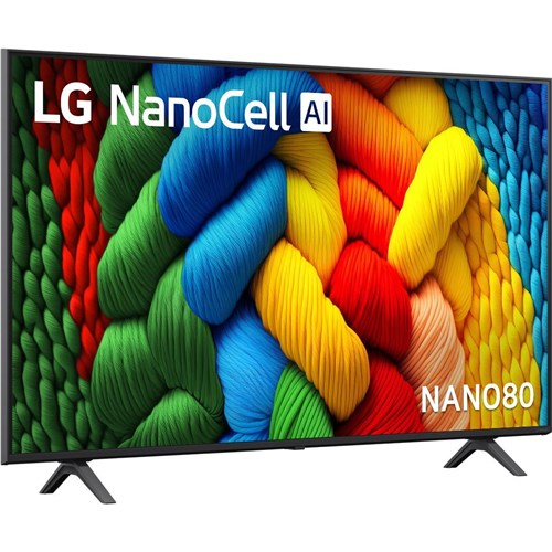 LG 55" NANO80A AI LED UHD 4K Smart TV (2025 Model) – 55NANO80ASA