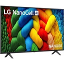 LG 55" NANO80A AI LED UHD 4K Smart TV (2025 Model) – 55NANO80ASA