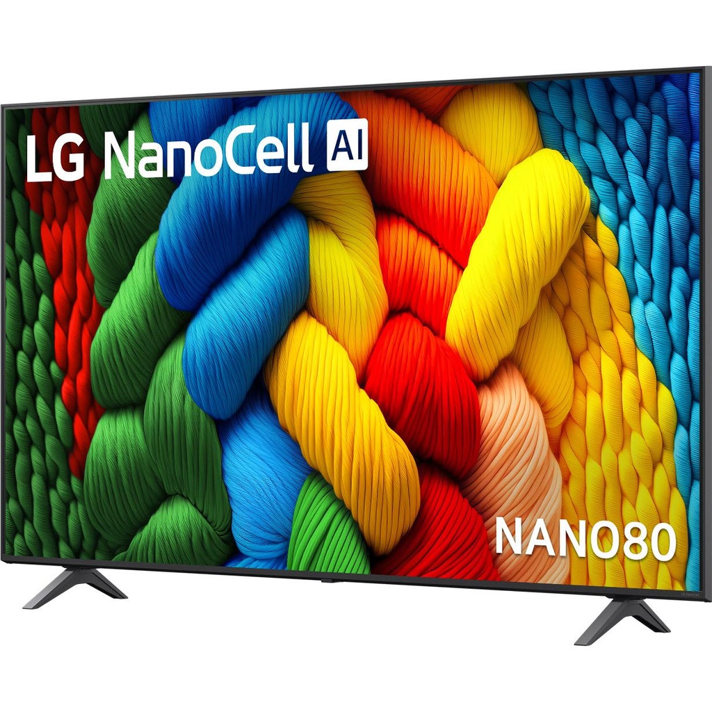 LG 65" NANO80A AI LED 4K UHD Smart TV (2025 Model)