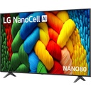 LG 65" NANO80A AI LED 4K UHD Smart TV (2025 Model)