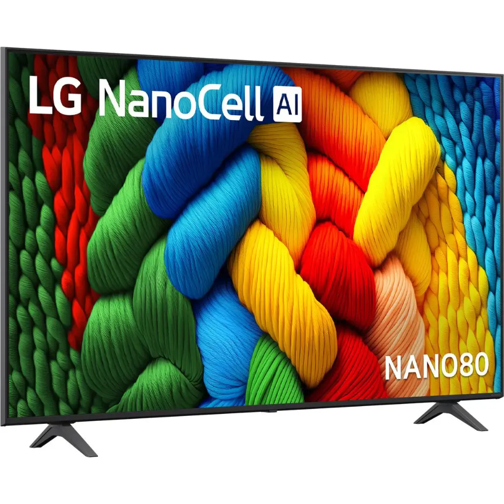 LG 65" NANO80A AI LED 4K UHD Smart TV (2025 Model)