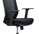 Set of 2 Slope Adjustable Chair Arms (Black)