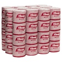 KLEENEX TOILET TISSUE, 2 PLY TOILET PAPER, 48 TOILET ROLLS / CASE 400 SHEETS / ROLL (19,200 SHTS)