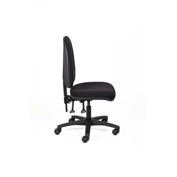 Alpha High Back Ergonomic Office Chair (Black)