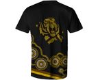 HAWTHORN HAWKS AFL FOOTY JUNIOR YOUTHS KIDS INDIGENOUS TEE