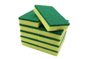 TUF SCOUR SPONGE GREEN 15 X 10 CM