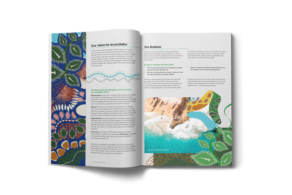 Reflect Reconciliation Action Plan Artwork (Custom) by Smyth Studios
