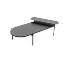 Nido Oval Coffee Table (Black)