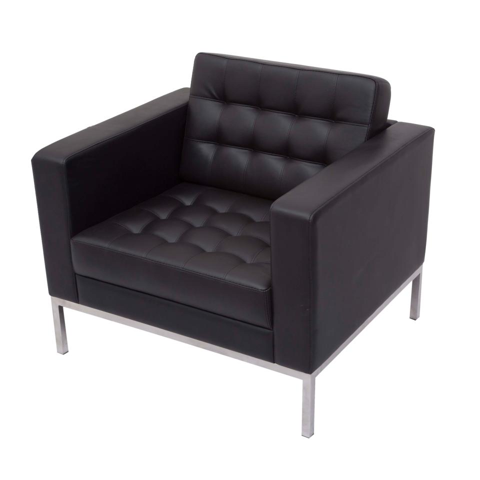 Rapidline Venus One-Seater Lounge Chair (Black)