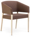 Marcela Timber Black – Italian Designed Tub Chair